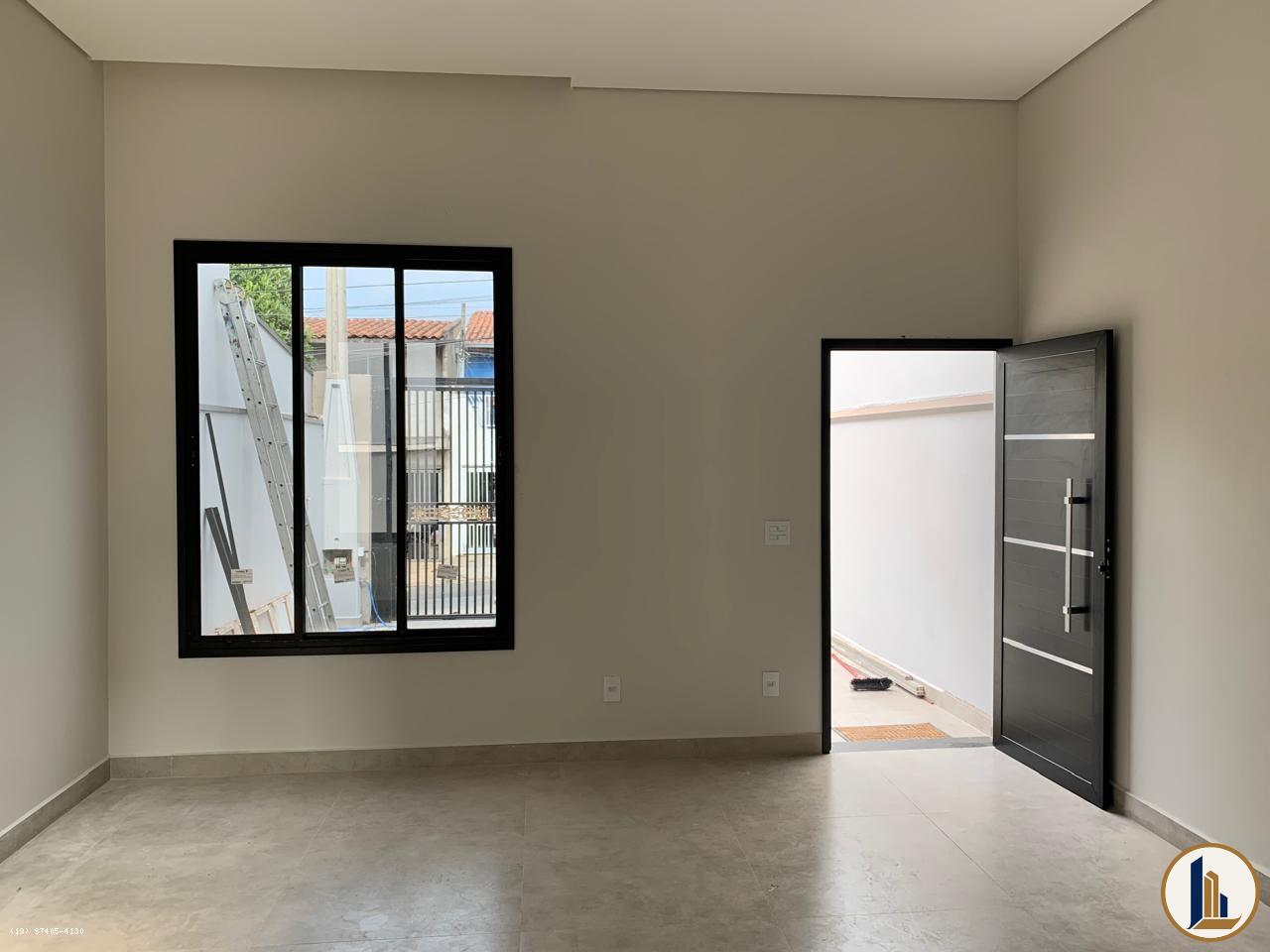casa nova com 3 quartos à venda perto do Parque Ecológico em Indaiatuba